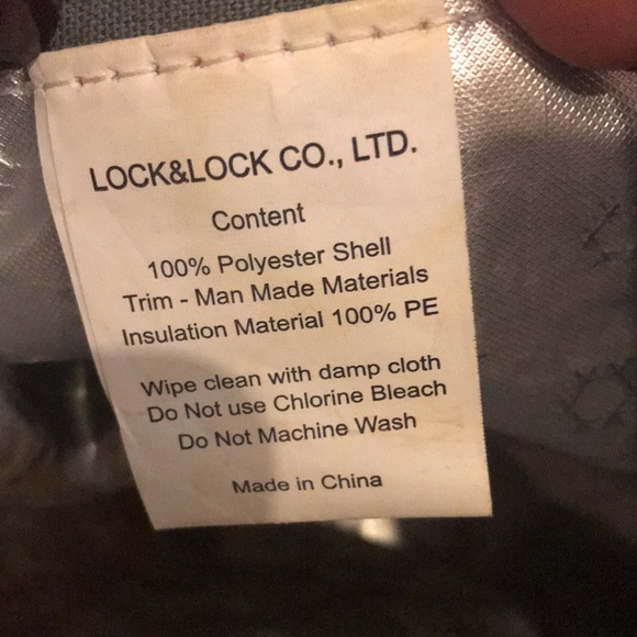 Lock and lock insulated handle Tie lunch box - Picture 9 of 11